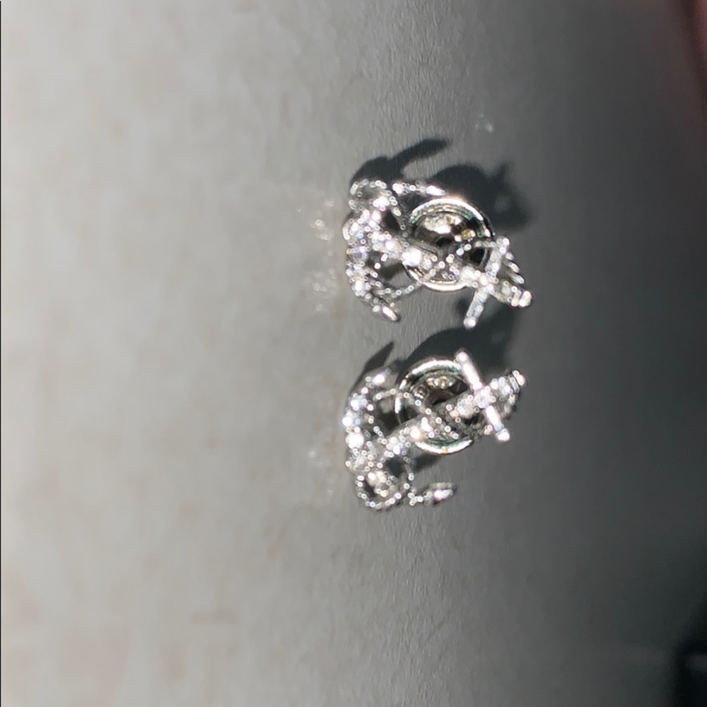 fósil anchor earrings